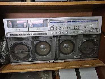 динамик пионер: Ретро магнитола/бумбокс Toshiba BomBeat WX-1 (модель RT-S983) — 5