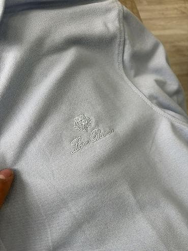 Рубашки: Мужская рубашка Loro Piana, Made in Italy - Модель: классическая — 4