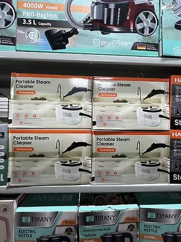 mag save: Портативный пароочиститель Ключевые особенности: - Разогрев за 15 — 1