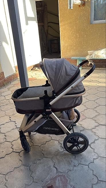 коляска бенебейби: Коляска, Другой бренд, цвет - Коричневый, Новый — 3