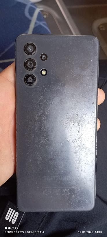 midi yamaha: Samsung Galaxy A32, Б/у, 64 ГБ, цвет - Черный, 2 SIM — 2