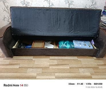 диван раскладной ikea: Прямой диван, Б/у — 4