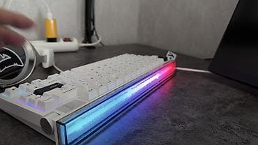 attack shark x11: Клавиатура, Ajazz, Механическая, Проводное подключение, Размер: 75% — 2