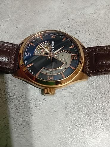 Классические часы часы, Япония, Водонепроницаемые, Мужские