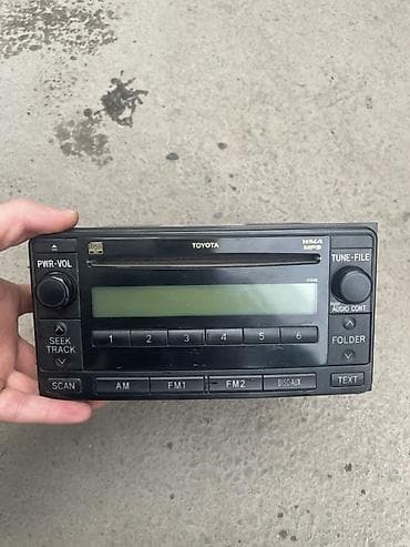 highlander 2012: Штатная магнитола Toyota (Fujitsu Ten) с CD/MP3/WMA - Оригинальная — 1