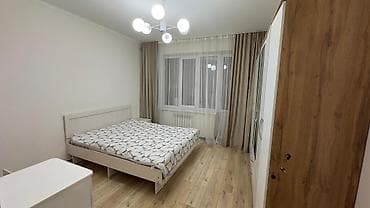 Квартиры: 2 комнаты, 65 м², Элитка, Аламедин-1 мкр Элитка, 2 этаж, Евроремонт — 3