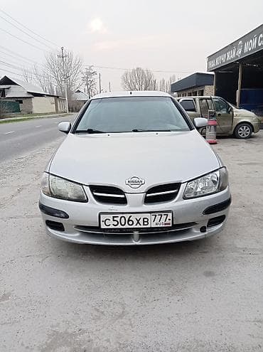 Унаа сатуу: Nissan Almera: 2002 г., 1.5 л, Кол менен иштөөчү, Бензин, Седан — 1