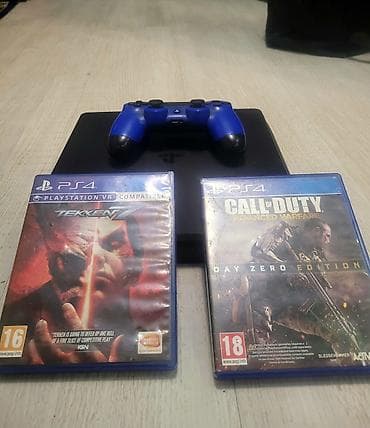 nintendo switch oled: PlayStation 4 Slim (черная) Комплектация: - Консоль PS4 Slim - — 2