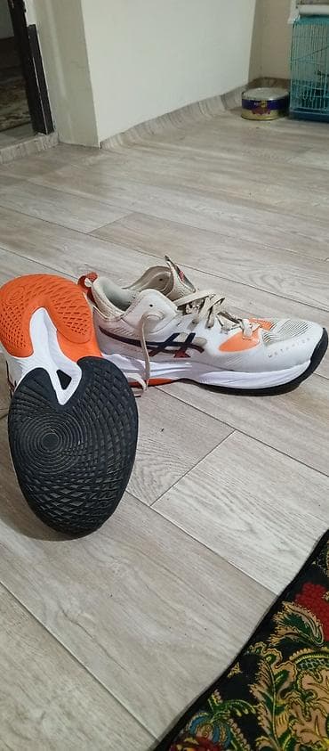 Мужские кроссовки, 43, Asics, Новый, цвет - Белый