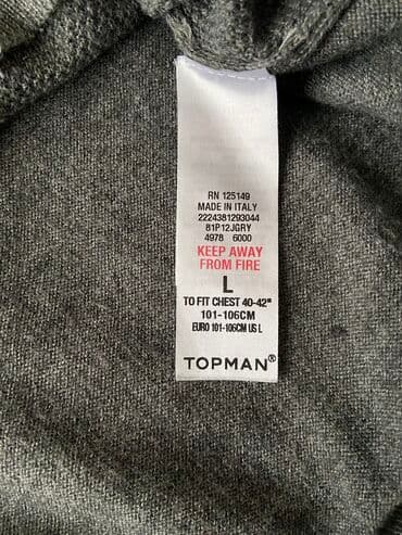 пистолет на пистонах: Продам Пуловер мужской Topman (размер L) — 4