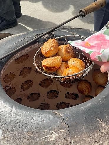 самсы на заказ: Самса из тандыра - Румяная слоёная самса, выпеченная в глиняном — 1