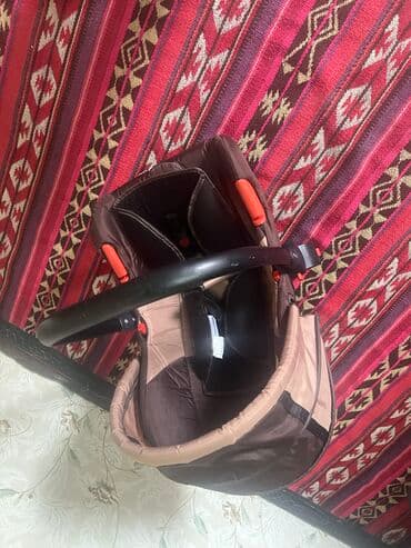 Коляска, цвет - Коричневый, Новый