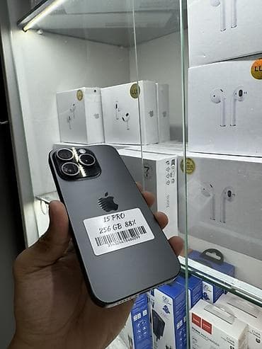 15 про max: IPhone 15 Pro, 256 ГБ, Черный, 88 % — 1