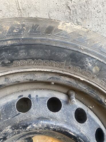 продажа дисков бишкек: Железные Диски R 15 1 шт, отверстий - 5, Б/у — 2