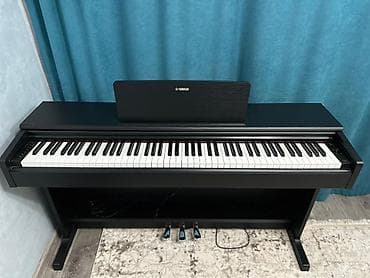 цифровое пианино фортепиано: Цифровое пианино YAMAHA в корпусе под дерево, цвет черный. - — 4