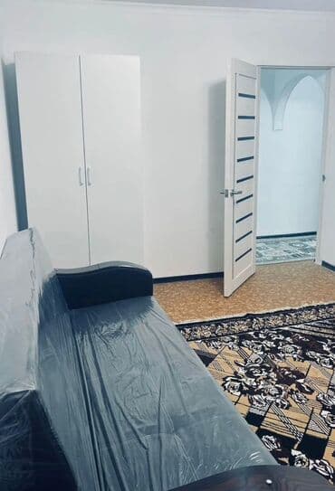 квартира бишкек аренда долгосрочно без посредников 1 комнатную: 2 комнаты, Риэлтор, Без подселения, С мебелью полностью — 6