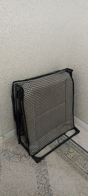 аксессуары для мебели: Раскладушка, Б/у, С матрасом — 4