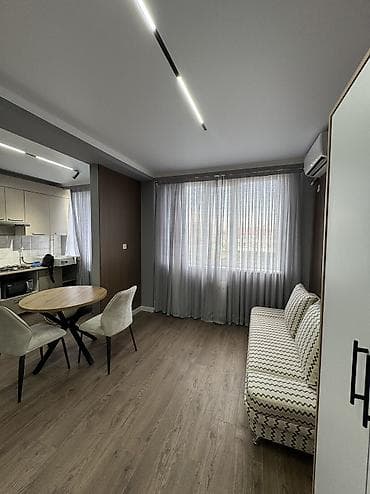 Батирлер: 1 бөлмө, 31 м², Спорт сарайы Элитка, 4 кабат, Жаңы ремонт — 4