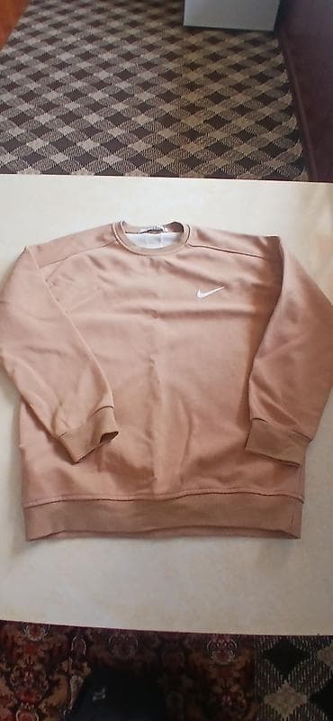 Толстовки: Мужская толстовка, S, Nike, Новый, цвет - Бежевый — 1