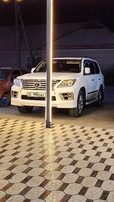 ланкрузер прода: Lexus LX: 2012 г., 5.7 л, Автомат, Бензин, Внедорожник — 5