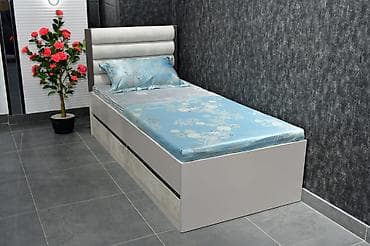 Эмерек гарнитурлары: Уктоочу бөлмө гарнитуру, Жаңы, Эки кишилик керебет, Трюмо, Тумба, Башка өлкө, Бөлүп төлөө менен, МДФ, Акысыз жеткирүү, түсү - Ак — 5