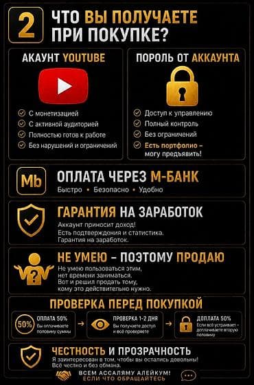 Готовый бизнес: Комплект для старта медиа‑проекта “под ключ” Что входит: - Аккаунт — 2