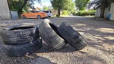 michelin r17: Шины 215 / 55 / R 17, Лето, Б/у, Комплект, Легковые, Michelin — 6