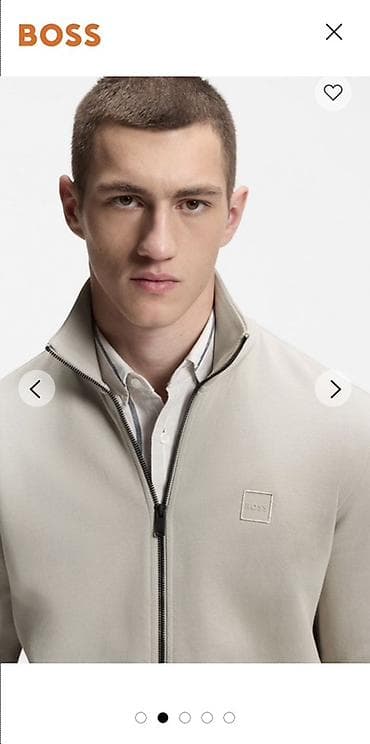 кыргызский чапан купить: Мужской спортивный костюм, S, Boss, Новый, цвет - Бежевый, Самовывоз, Платная доставка — 2