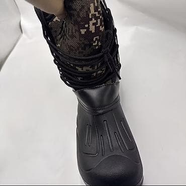 soft shell: Мужские зимние сапоги-дутики с утеплением - Верх: текстиль с — 6