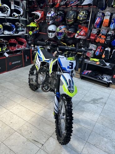 питбайк электронный: Питбайк Zuumav (дизайн в 150 кубс ине‑бело‑лаймовом - Класс — 2