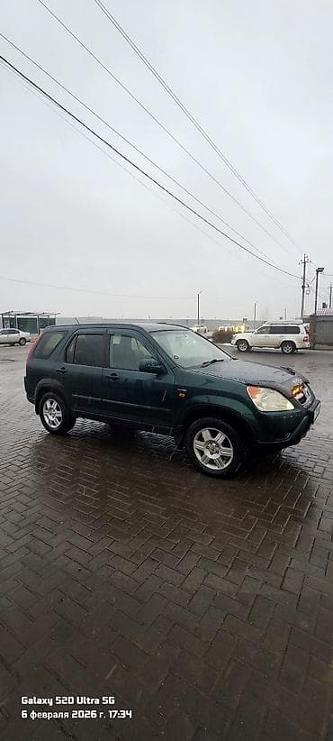 Honda CR-V: 2002 г., 2 л, Автомат, Газ, Кроссовер