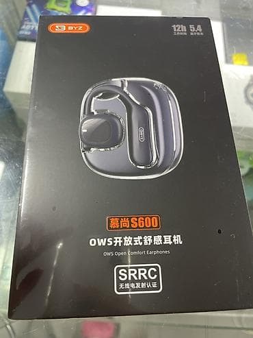 наушники buds: BYZ S600 — открытые беспроводные наушники формата OWS (Open Comfort — 1