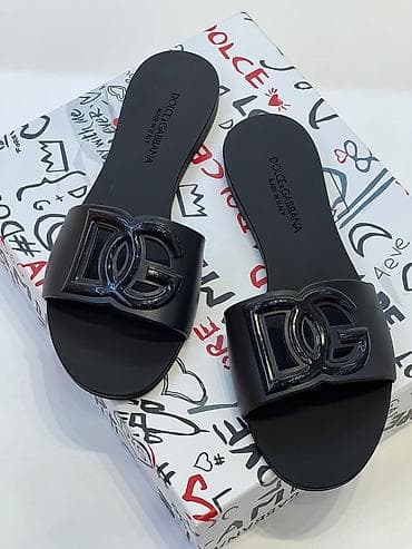 Босоножки, сандалии, шлепанцы: Босоножки, 35.5, 36, Dolce & Gabbana, Новый, цвет - Черный — 2