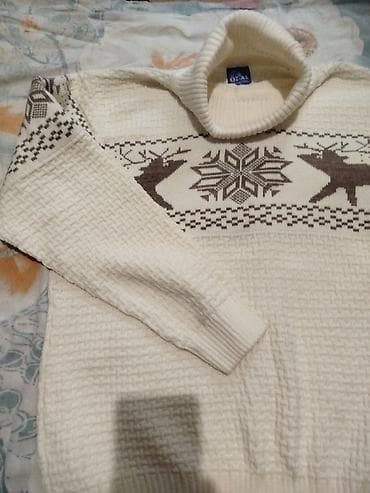 топ кофта: Свитер с высоким воротником Öz-Ay Collection, размер M. Почти новая — 2