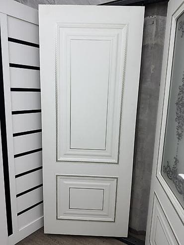 Межкомнатное полотно в классическом стиле - Цвет: белый, матовый -