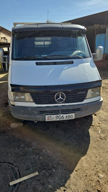 бу авто в кредит без первоначального взноса рядом просп. жибек жолу, бишкек: Mercedes-Benz Спринтер: 1996 г., 2.9 л, Механика, Дизель, Бус — 8