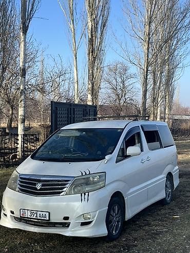 2007: Toyota Alphard: 2007 г., 3 л, Автомат, Бензин, Минивэн — 2
