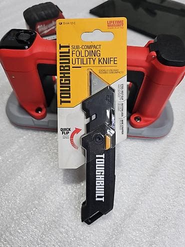 Складные строительные ножи ToughBuilt и Milwaukee (компактный)