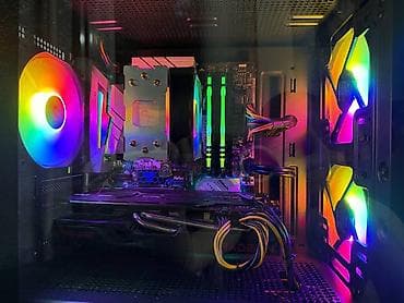 ryzen 5 5500: Компьютер, ядер - 6, ОЗУ 32 ГБ, Для несложных задач, Б/у, AMD Ryzen 5, AMD Radeon RX 6700 XT, NVMe — 3