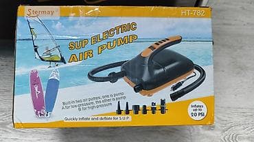 каяка: Электрический насос для SUP-бордов(досок) и лодок 12V, до 20 PSI — 3