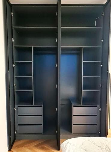 Ашкана буюмдары: Буйрутма эмеректер, Уктоочу бөлмө, Ашкана гарнитурасы, Шкаф, Керебет — 2