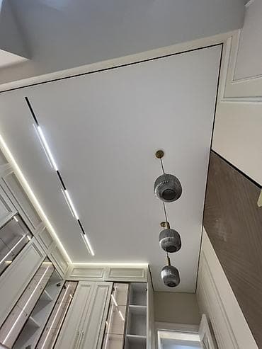 intel xeon e5: Натяжные потолки с интегрированным освещением - Современные натяжные — 1