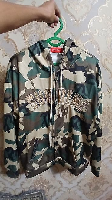 скупаю вещи: Мужская толстовка, XL, Supreme, Новый — 1