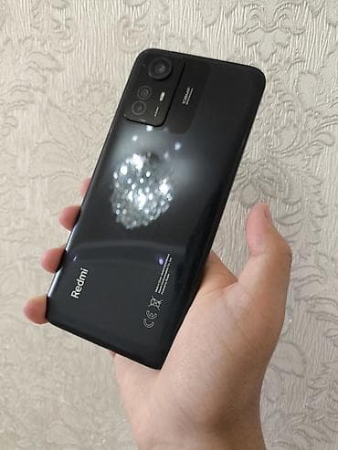 Redmi, Redmi Note 12S, Б/у, 256 ГБ, цвет - Черный, 2 SIM