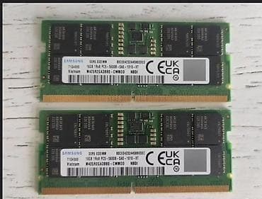 5600: Оперативная память DDR5 Samsung для ноутбука — комплект 32 ГБ (2×16 — 2