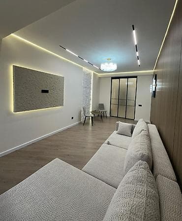 алинур: 2 комнаты, 84 м², Элитка, 11 этаж, Дизайнерский ремонт — 1