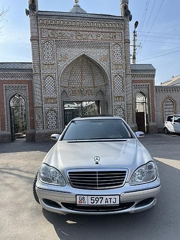 600 мерс: Mercedes-Benz S-Class: 2003 г., 5 л, Автомат, Бензин, Седан — 7