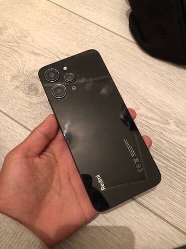 ТВ и видео: Redmi, Redmi 12, Б/у, 128 ГБ, цвет - Черный — 1