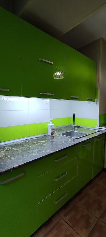 газовый примус: Кухонный гарнитур, цвет - Зеленый — 2