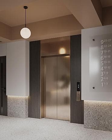 1 комната, 40 м², Элитка, 9 этаж, Готовая ПСО (под самоотделку)